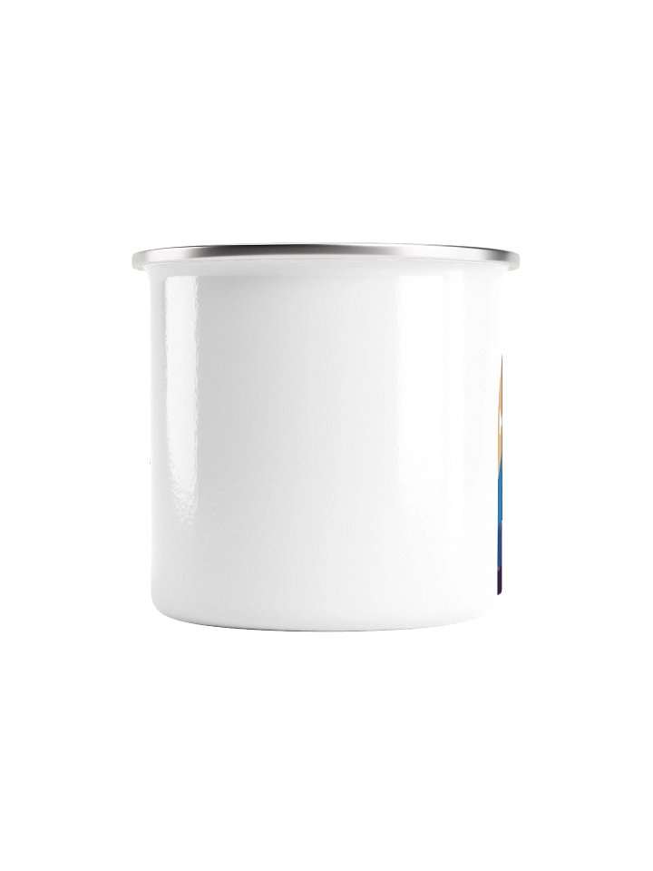 God Moves Mountain Enamel Camping Mug product image (2)