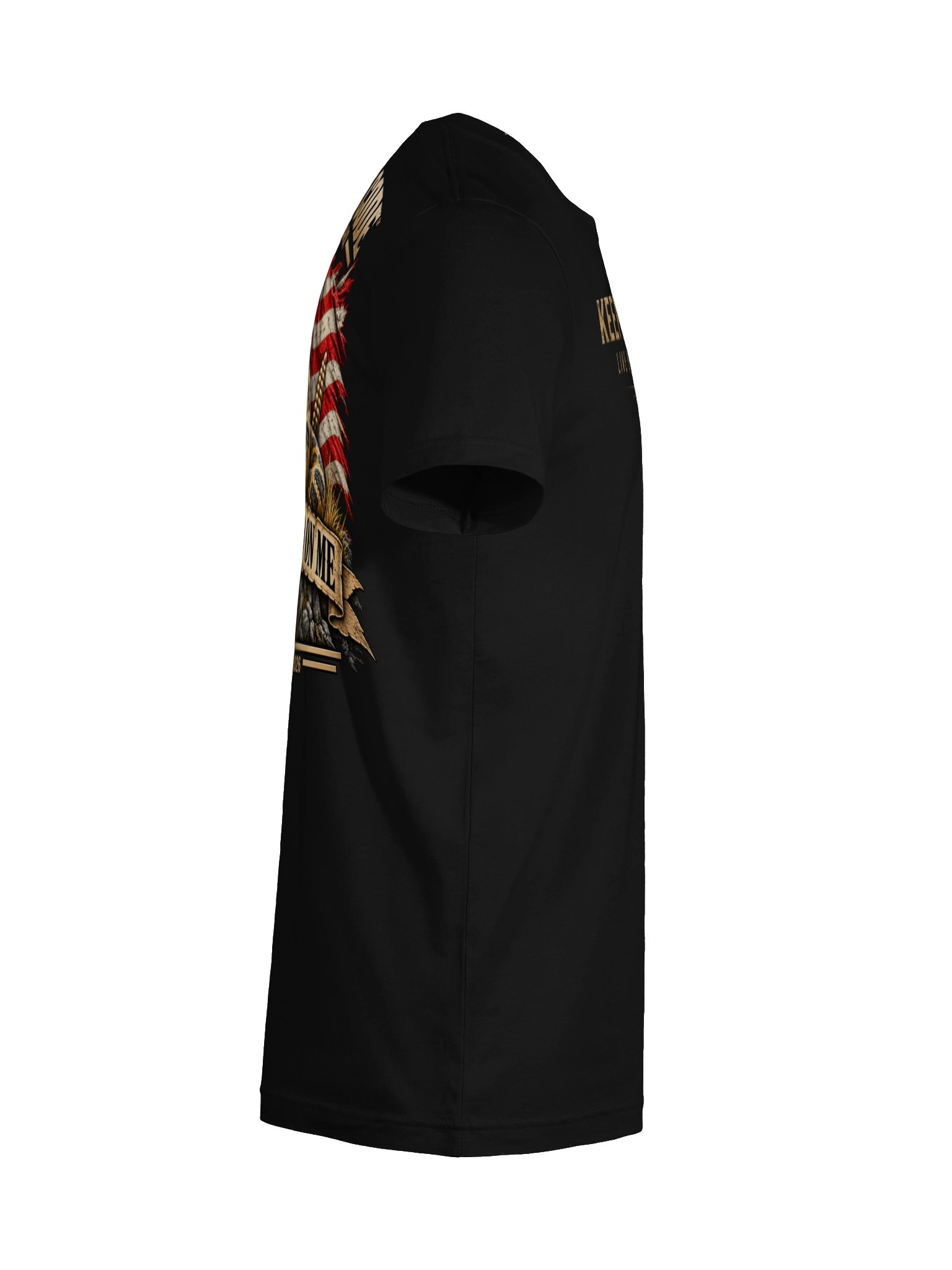 Keeper’s Code™ Women's Don’t Tread on Me Rattlesnake Patriotic T-Shirt product image (12)