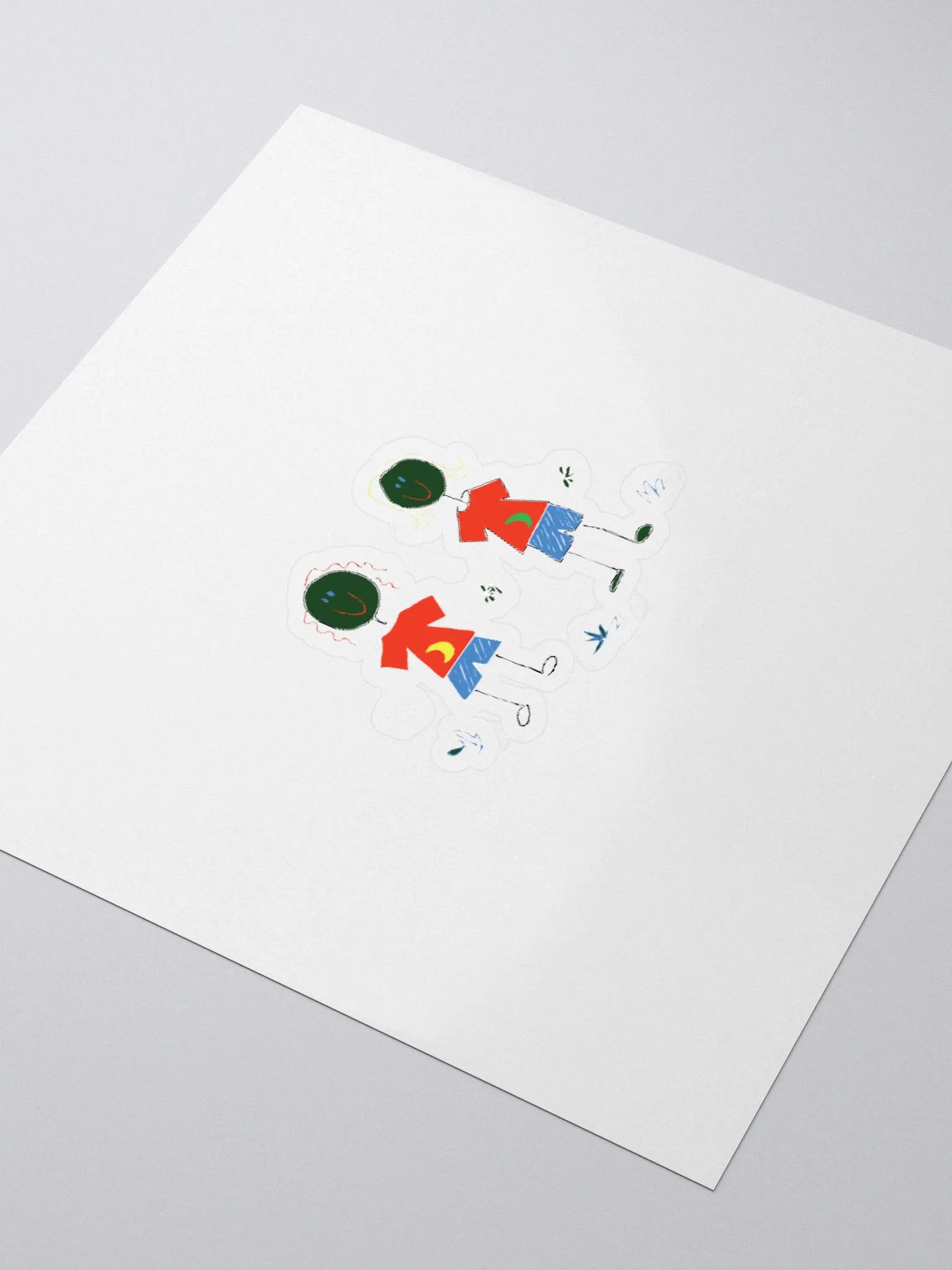 TWO STICK FIGURES. product image (9)