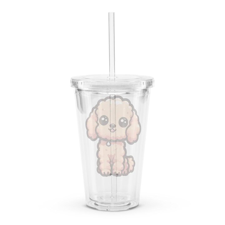 ARIA Double Wall Clear Plastic Tumbler (16 oz) product image (2)