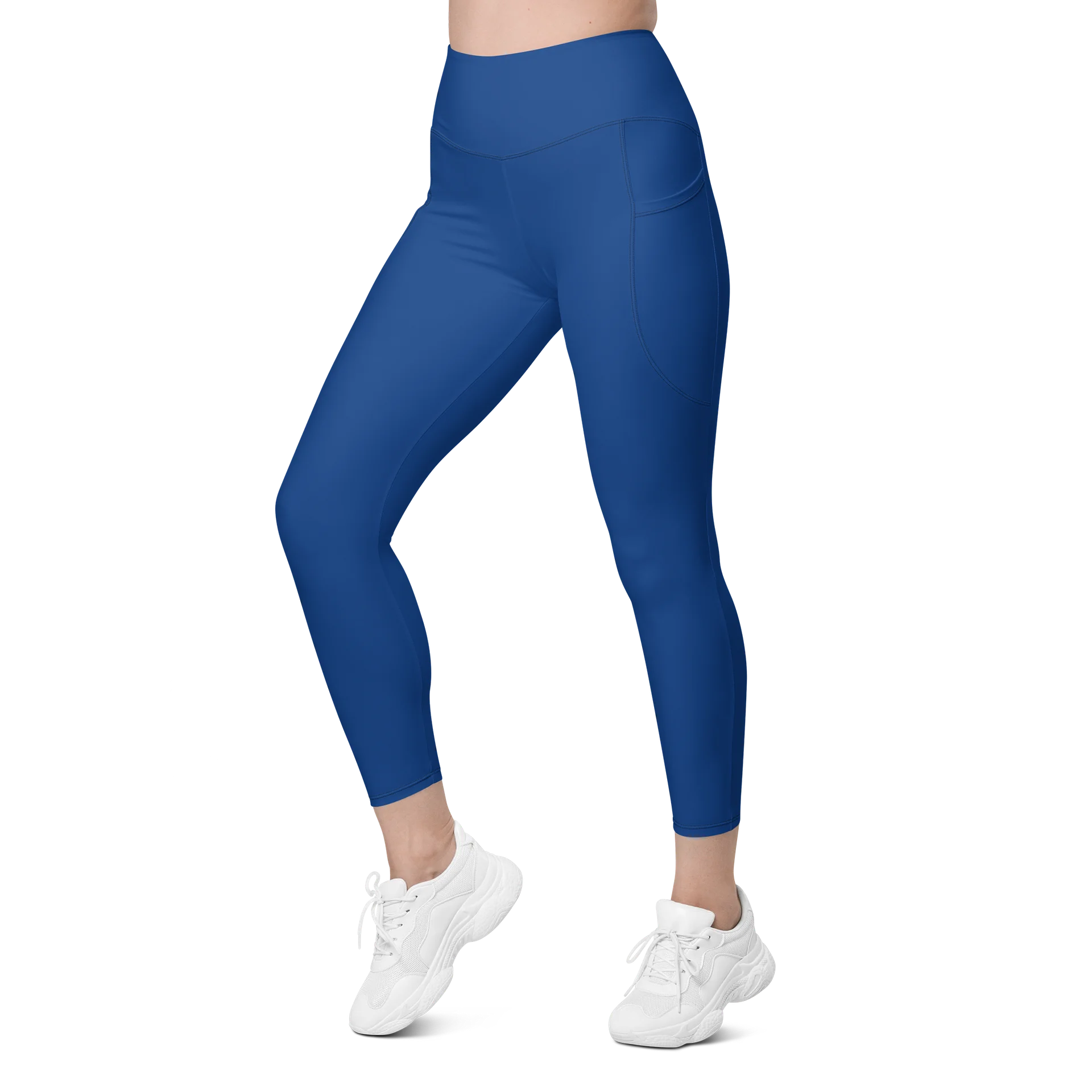 Blue Leggings with Pockets product image (4)