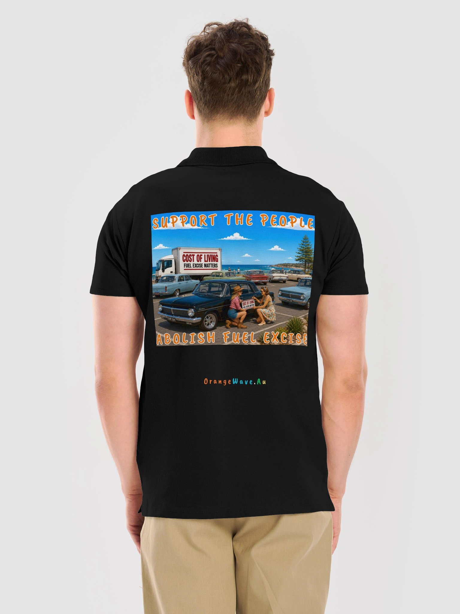Support the People Abolish Fuel Excise Polo product image (12)