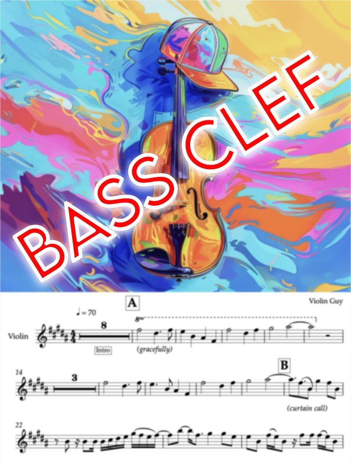 COLORS - Bass Clef Sheet Music (11 Songs Bundle) product image (1)