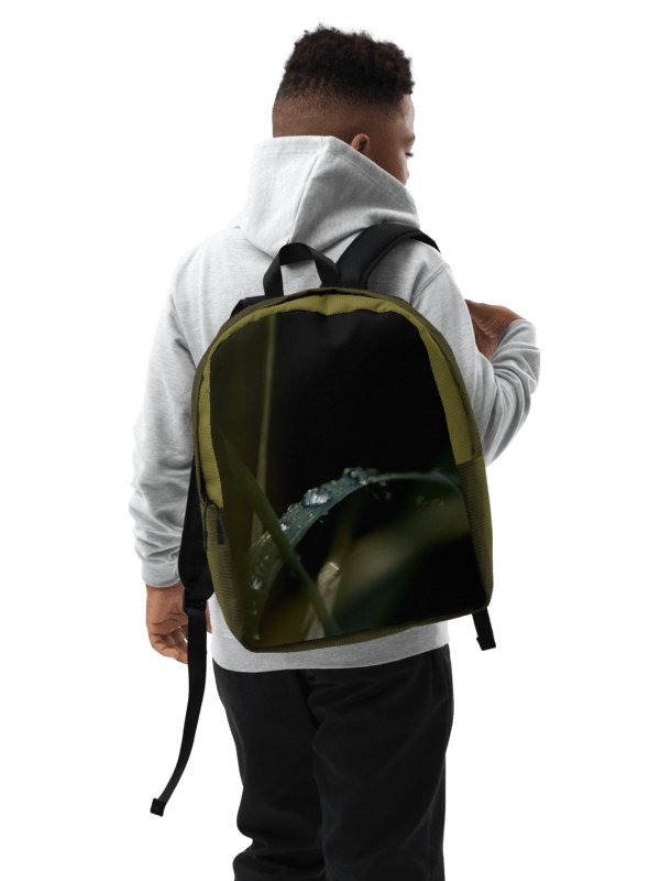 Design-backpack - Dew drops on grass product image (1)