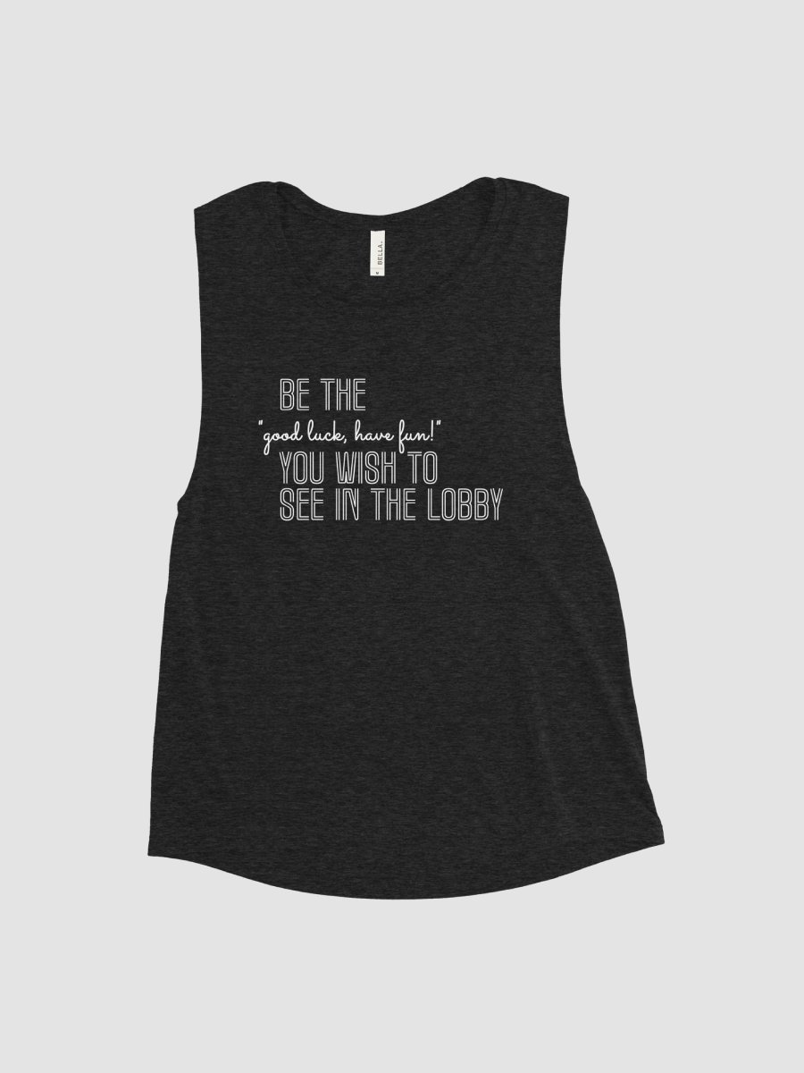 GLHF Tank (Dark colors, light lettering) product image (3)