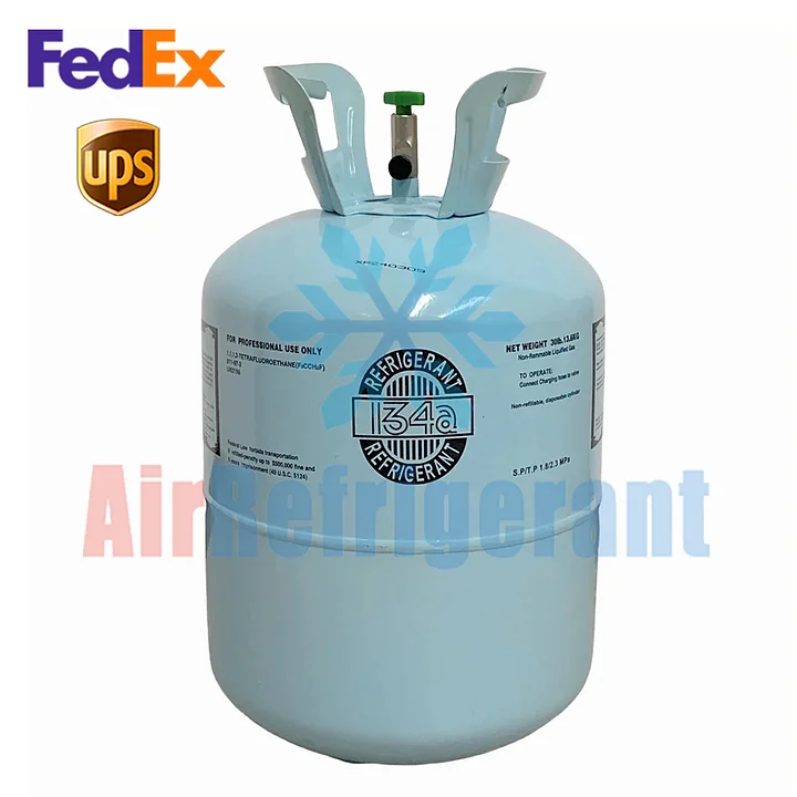 R134A Refrigerant 30lb (13.6kg) – For Auto, Home AC & Refrigerator Repair, Easy to Use product image (1)