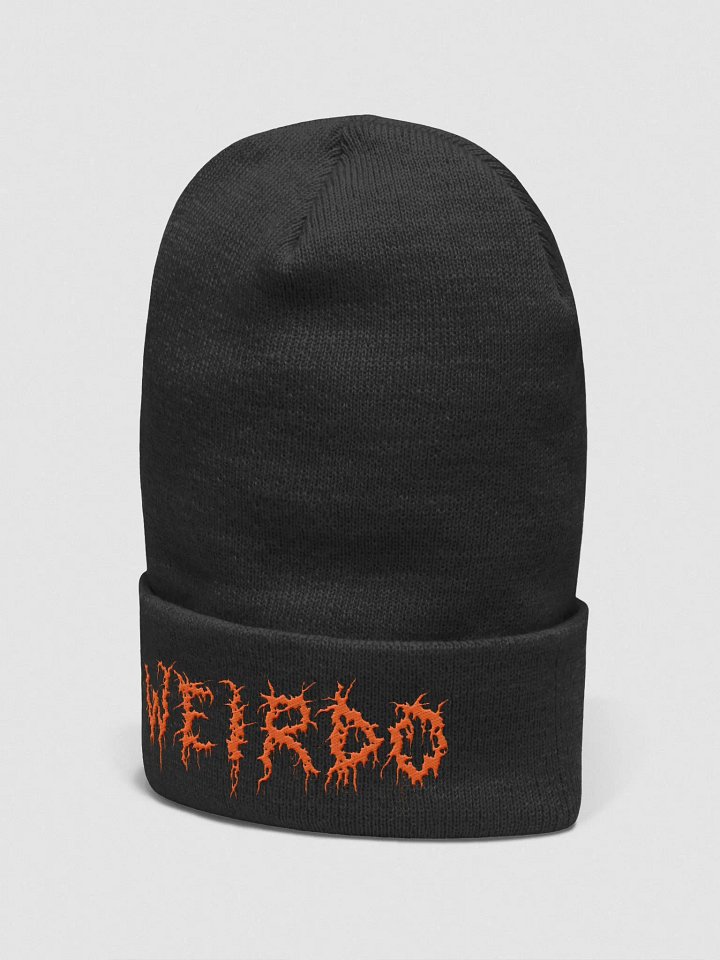 Weirdo Metalcore Beanie (orange) product image (9)