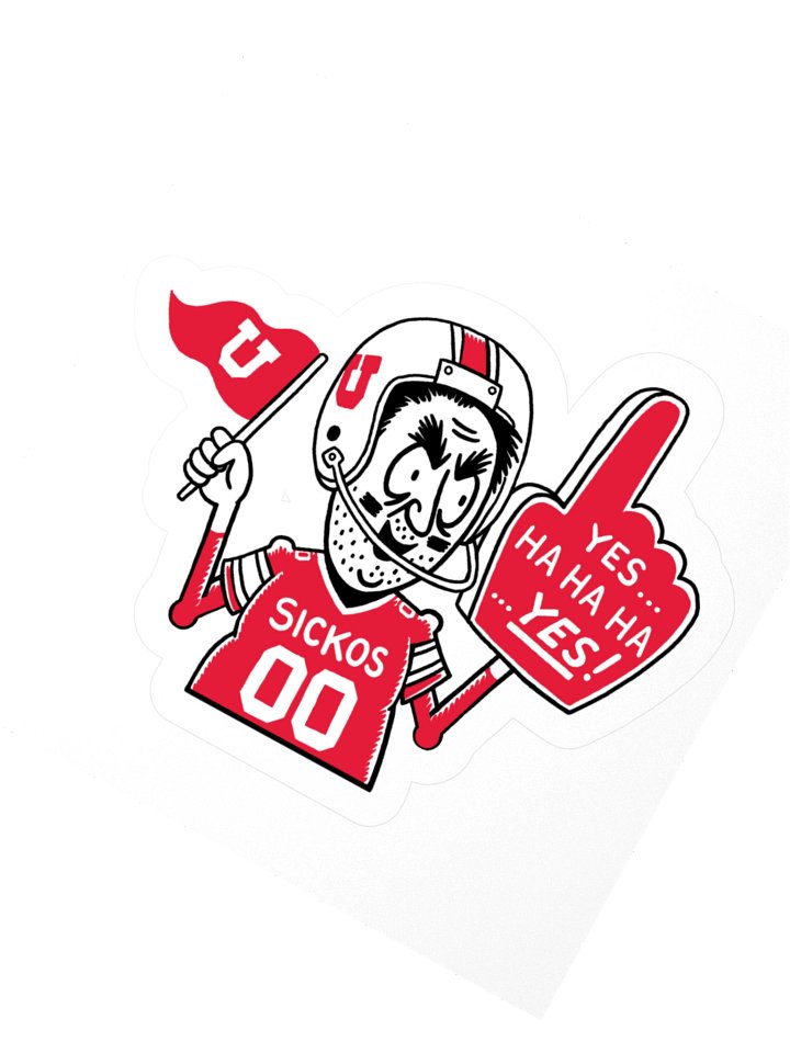 Nebraska Sickos National Championship Sticker product image (2)