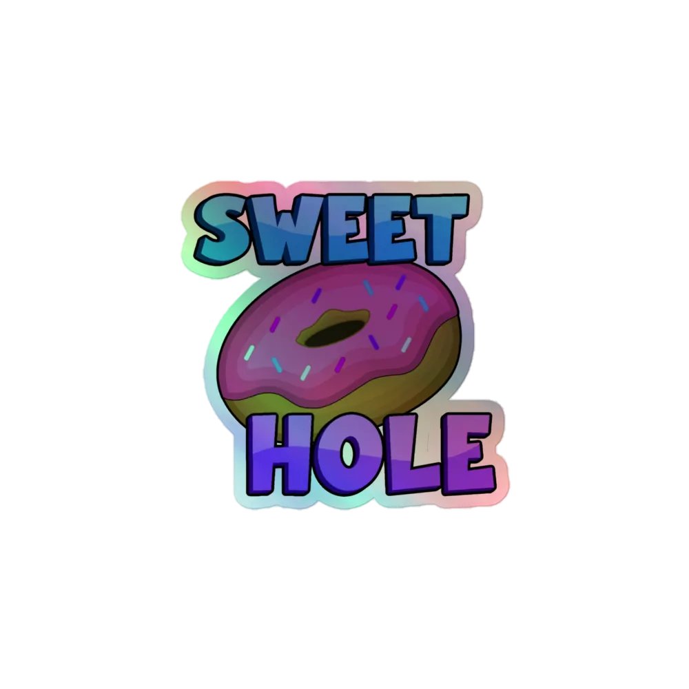 HOLOGRAPHIC SWEET HOLE product image (1)