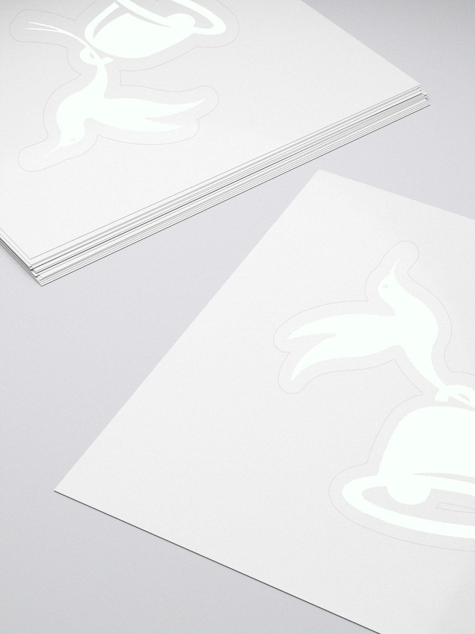 Humming Bird Kiss Cut Stickers product image (4)