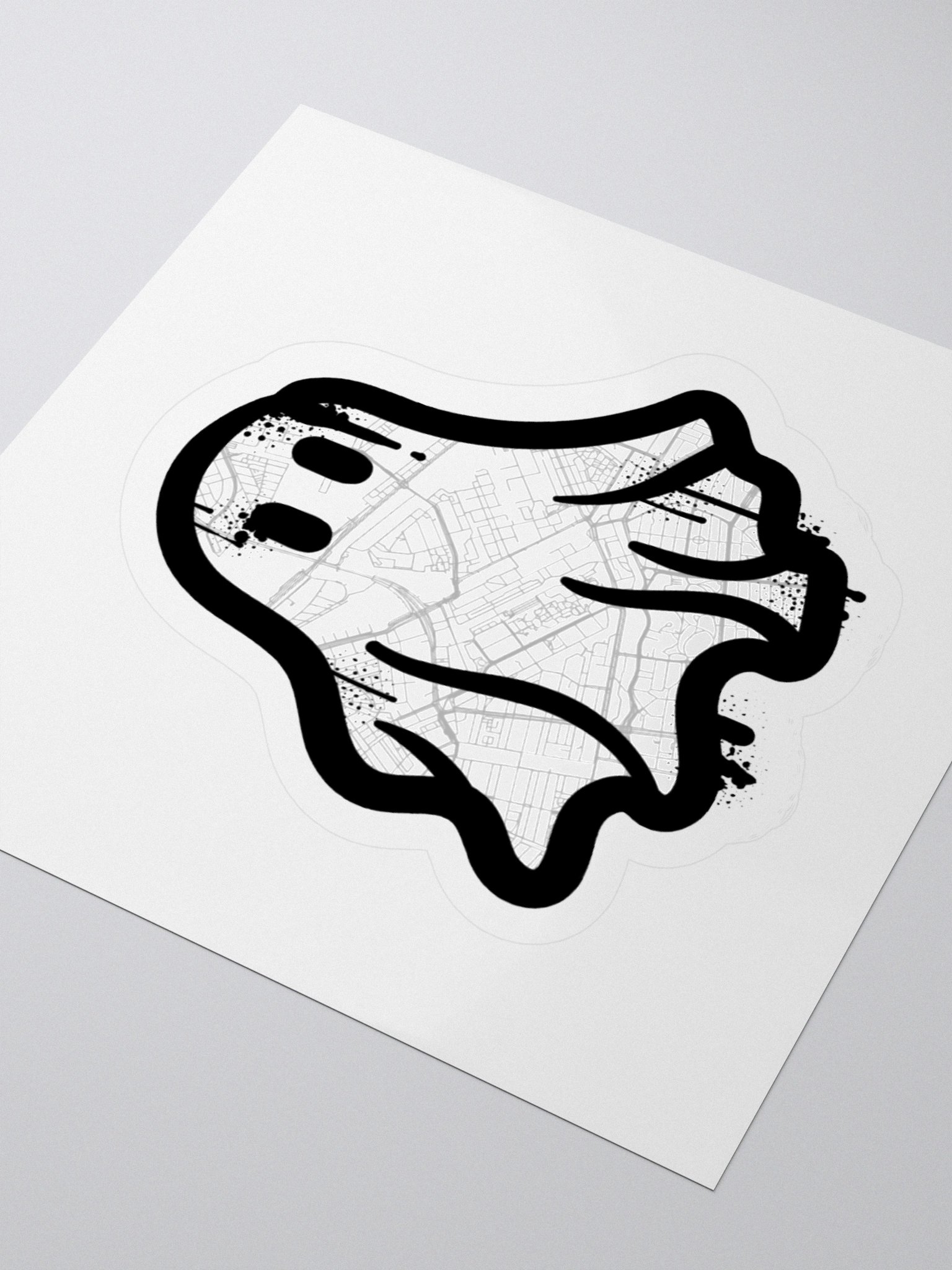 Charm City Paranormal City Ghost Sticker product image (9)