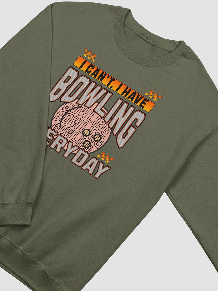 I Cant I Have Bowling Everyday Graphic Crewneck Sweatshirt product image (12)