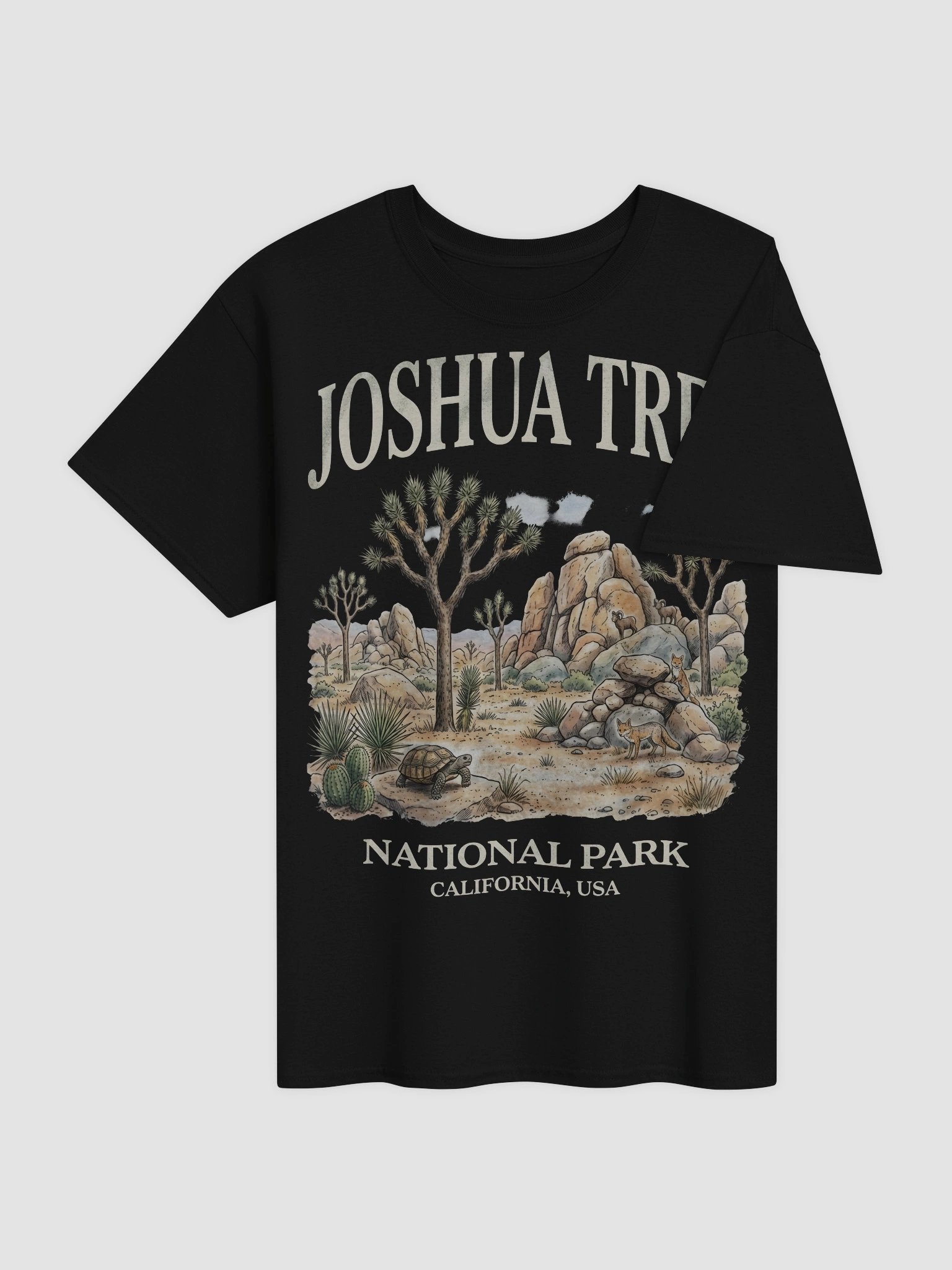 Joshua Tree National Park Vintage 90s Graphic T-Shirt | EniLoom