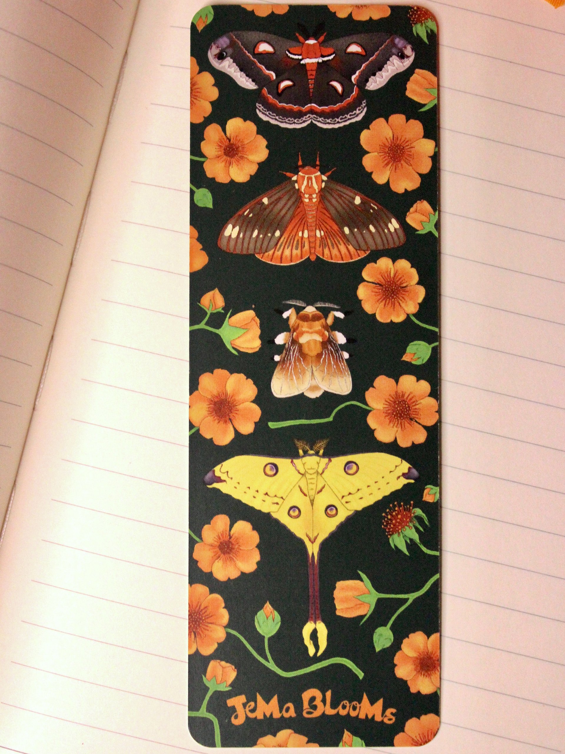Floral Moths Bookmark product image (2)