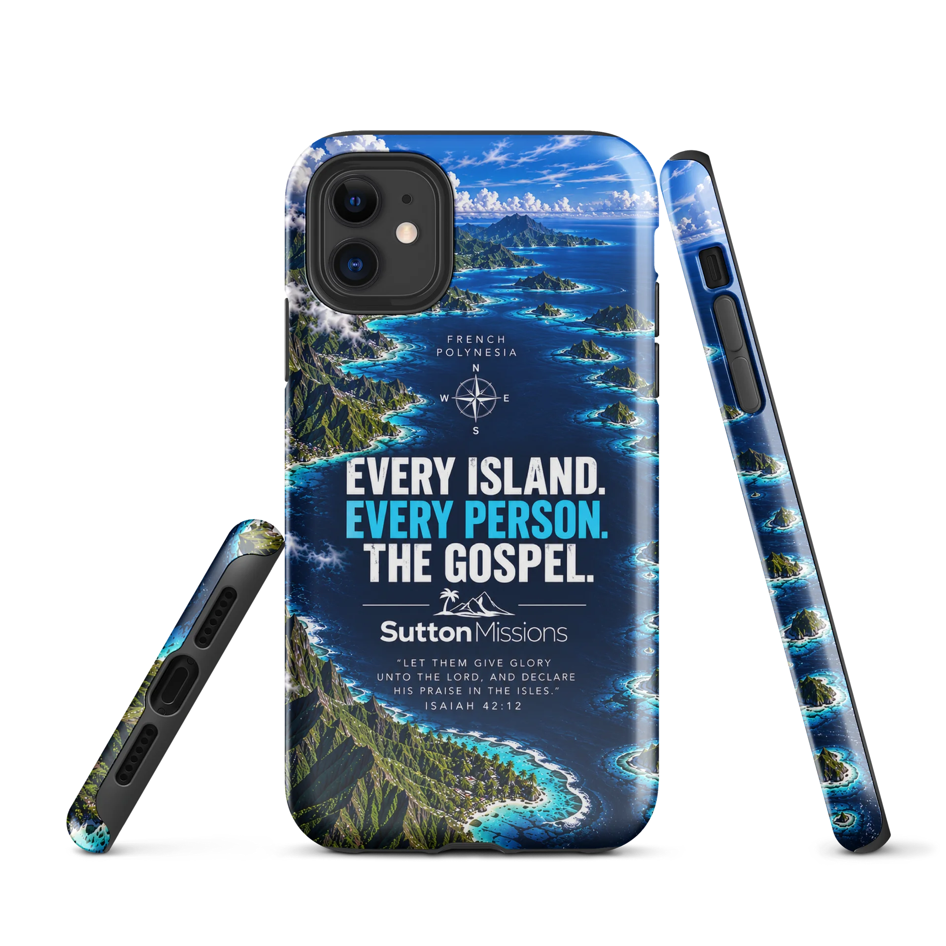 Every Island. Every Person. The Gospel. — iPhone Case product image (1)
