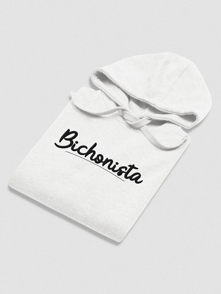 HOODIE BICHONISTA UNISEXE (logo écriture noir brodé) product image (1)