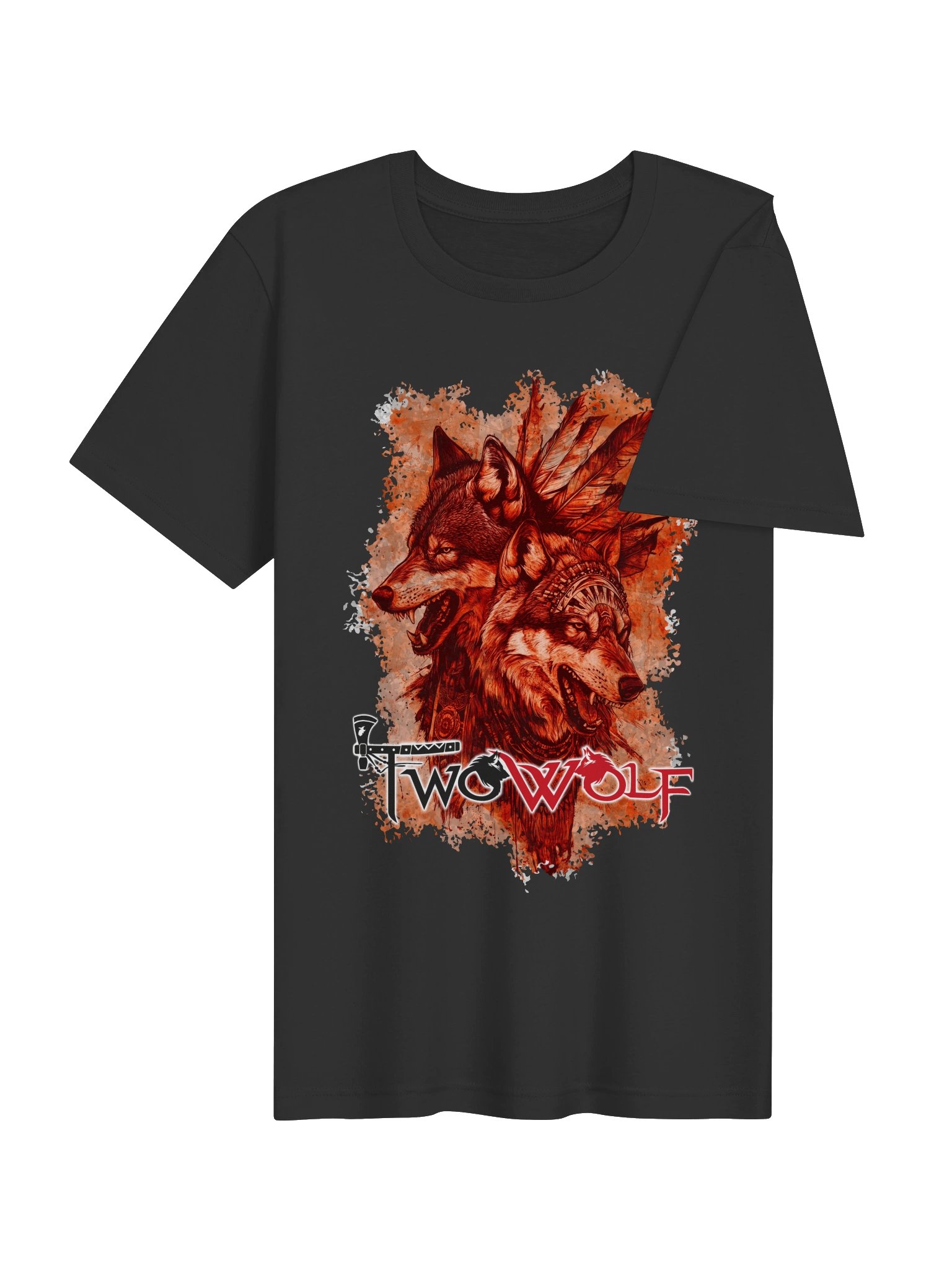 Two Wolf Art Tee product image (22)