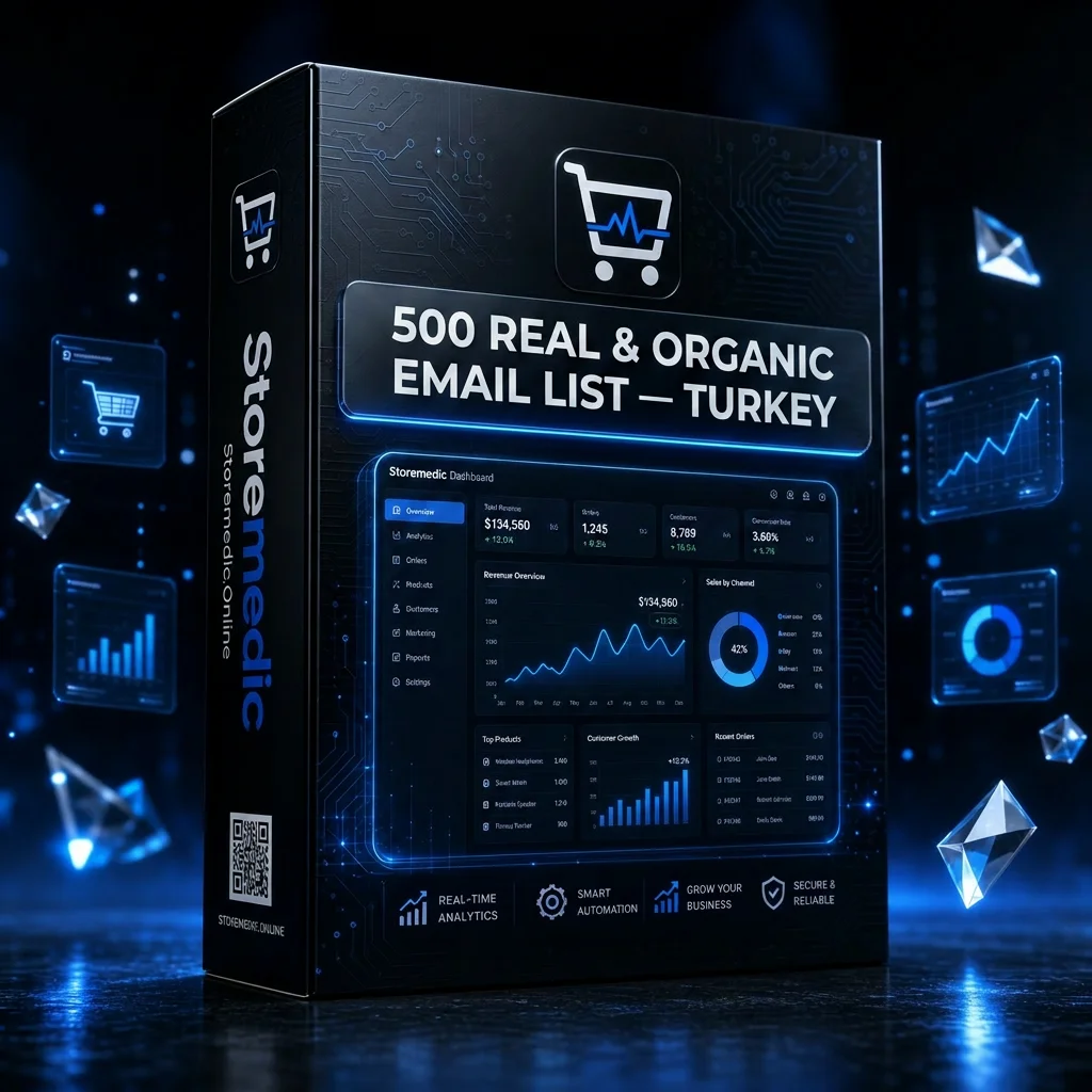 500 Real & Organic Email List (Turkey) product image (1)