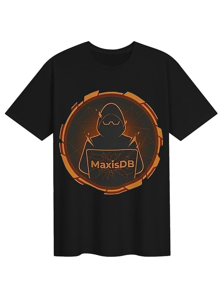 MaxisDB Orange Hooded Emblem Tee product image (2)