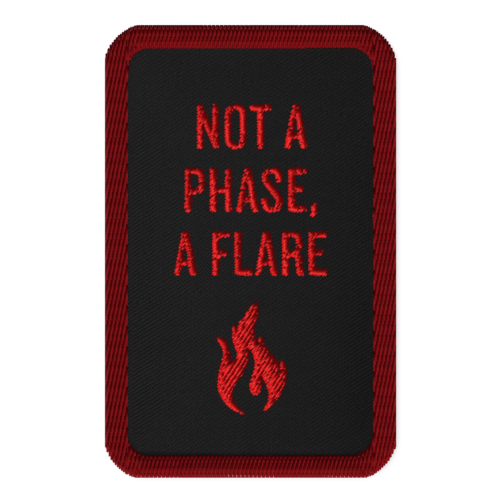Not a Phase A Flare Patch | Chronic Illness & Spoonie Flare Patch product image (1)