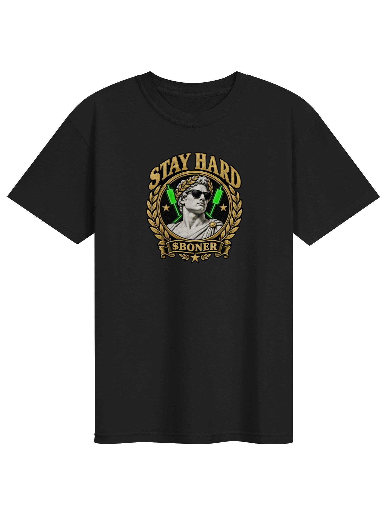$BONER Stay Hard Crest Tee product image (1)