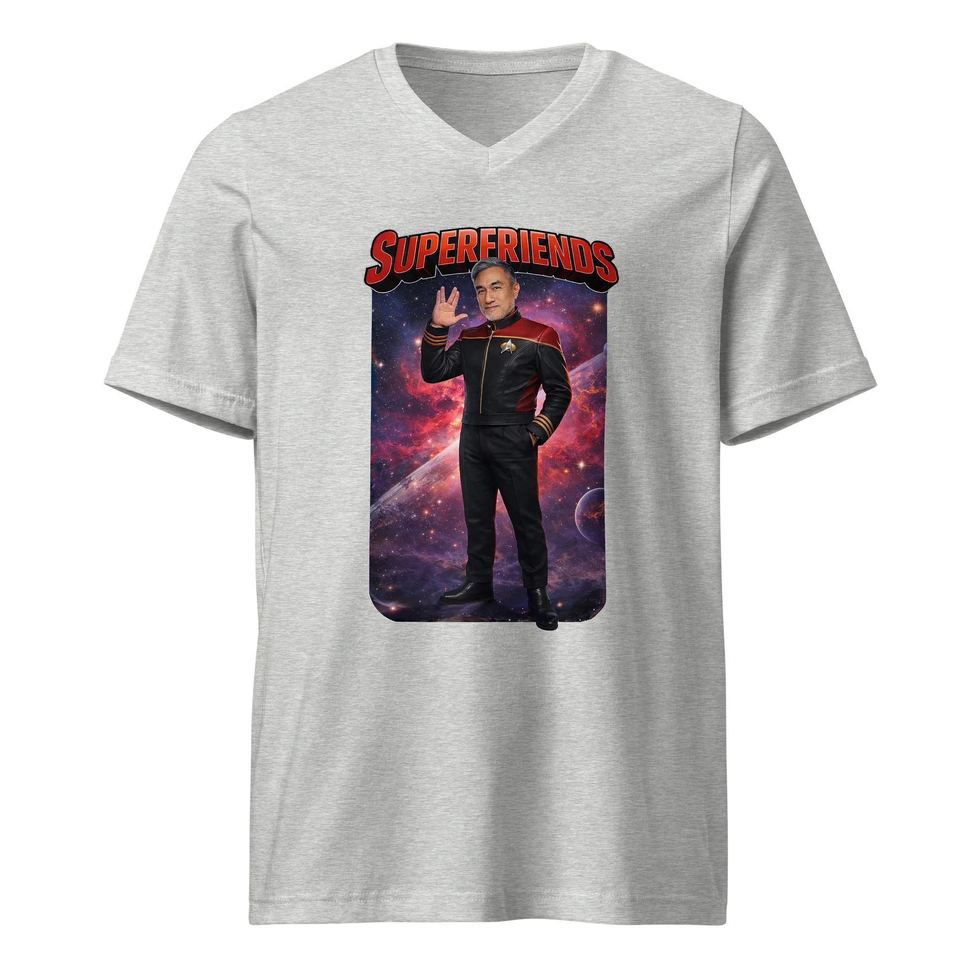 Superfriends Vneck - Male (IcewolfLA Edition) product image (19)