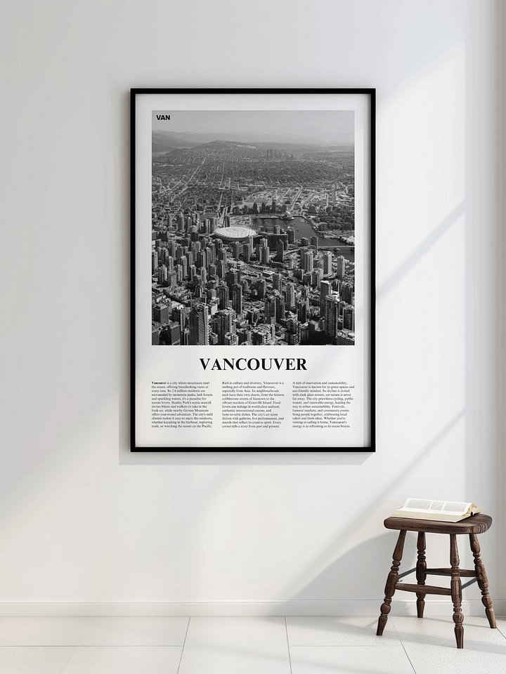 Vancouver 05 Newspaper Poster product image (2)
