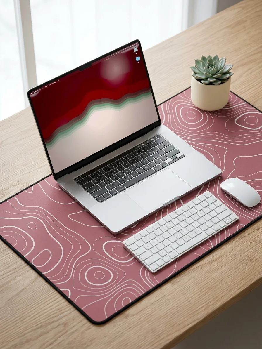High Ground desk mat (coral) product image (3)