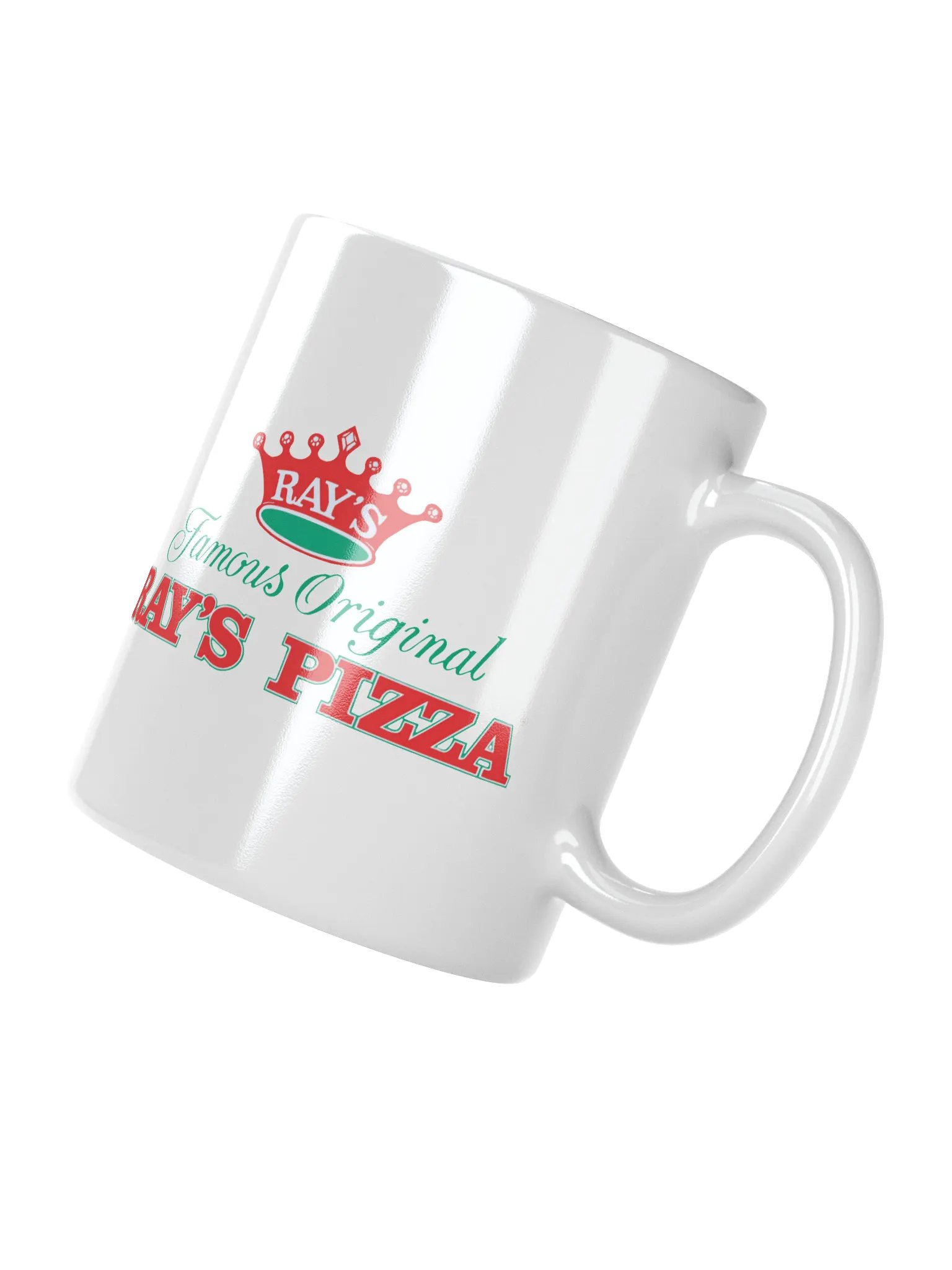 Ray's Pizza White Glossy Mug product image (3)