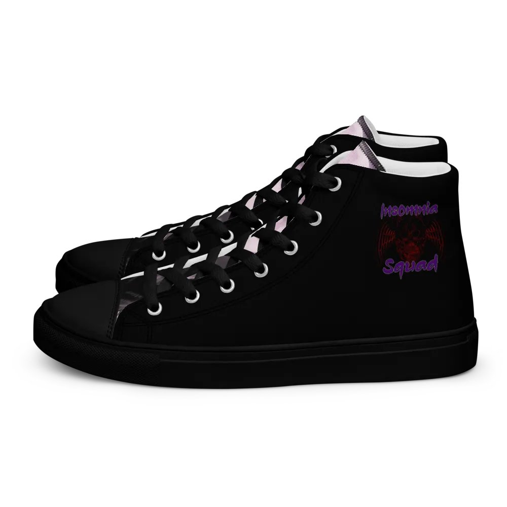 Men's Black Insomnia Squad Canvas Hi-Tops product image (1)