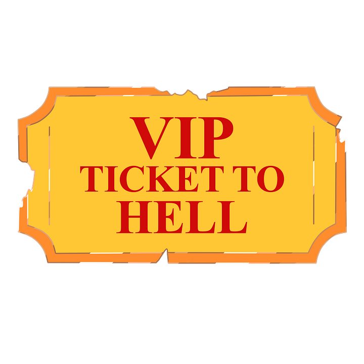 VIP Ticket to Hell - PIN product image (2)