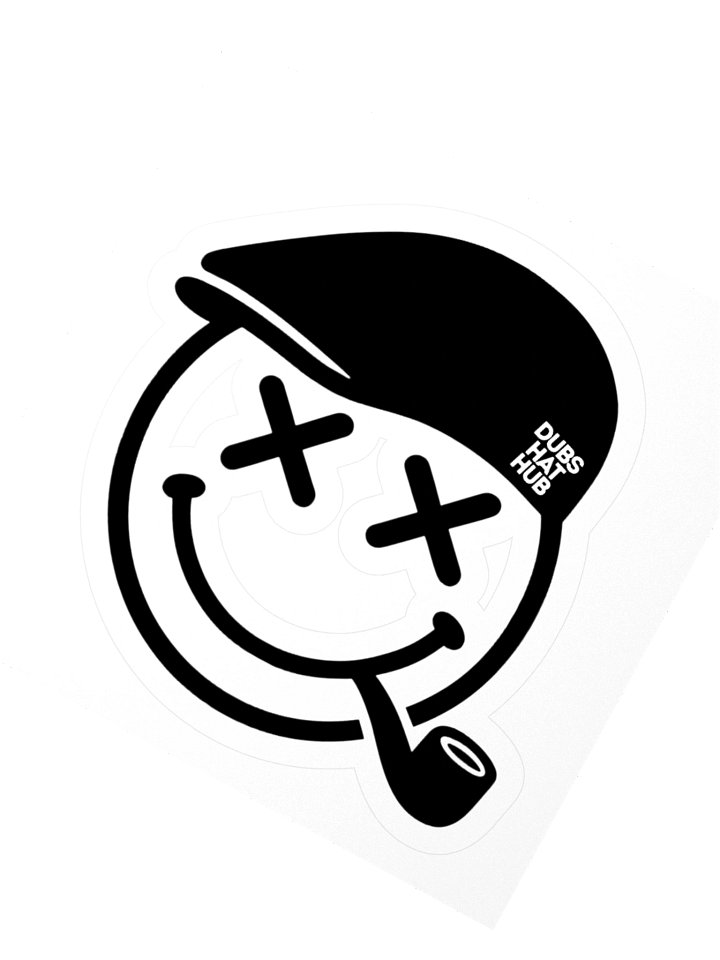 Stressed, But Well-Capped | Smiley Dubs Sticker product image (5)