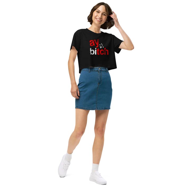 Ay Bitch Women's Crop Top product image (2)
