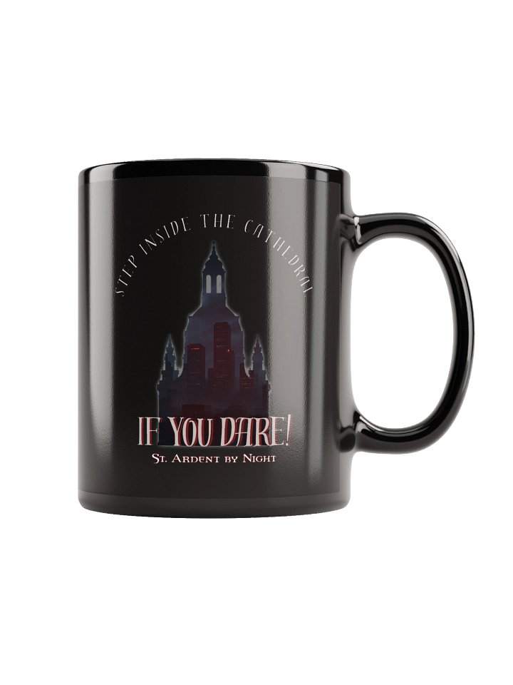 St. Ardent by Night Black Glossy Mug product image (1)
