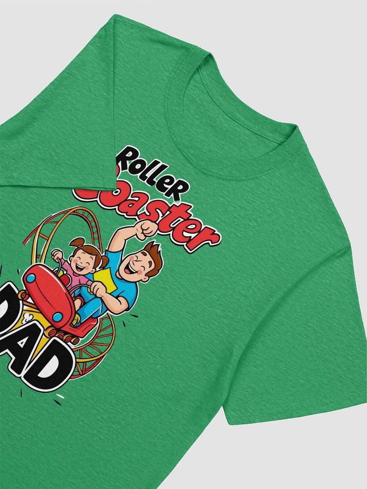 Roller Coaster Dad Fun T-Shirt product image (2)