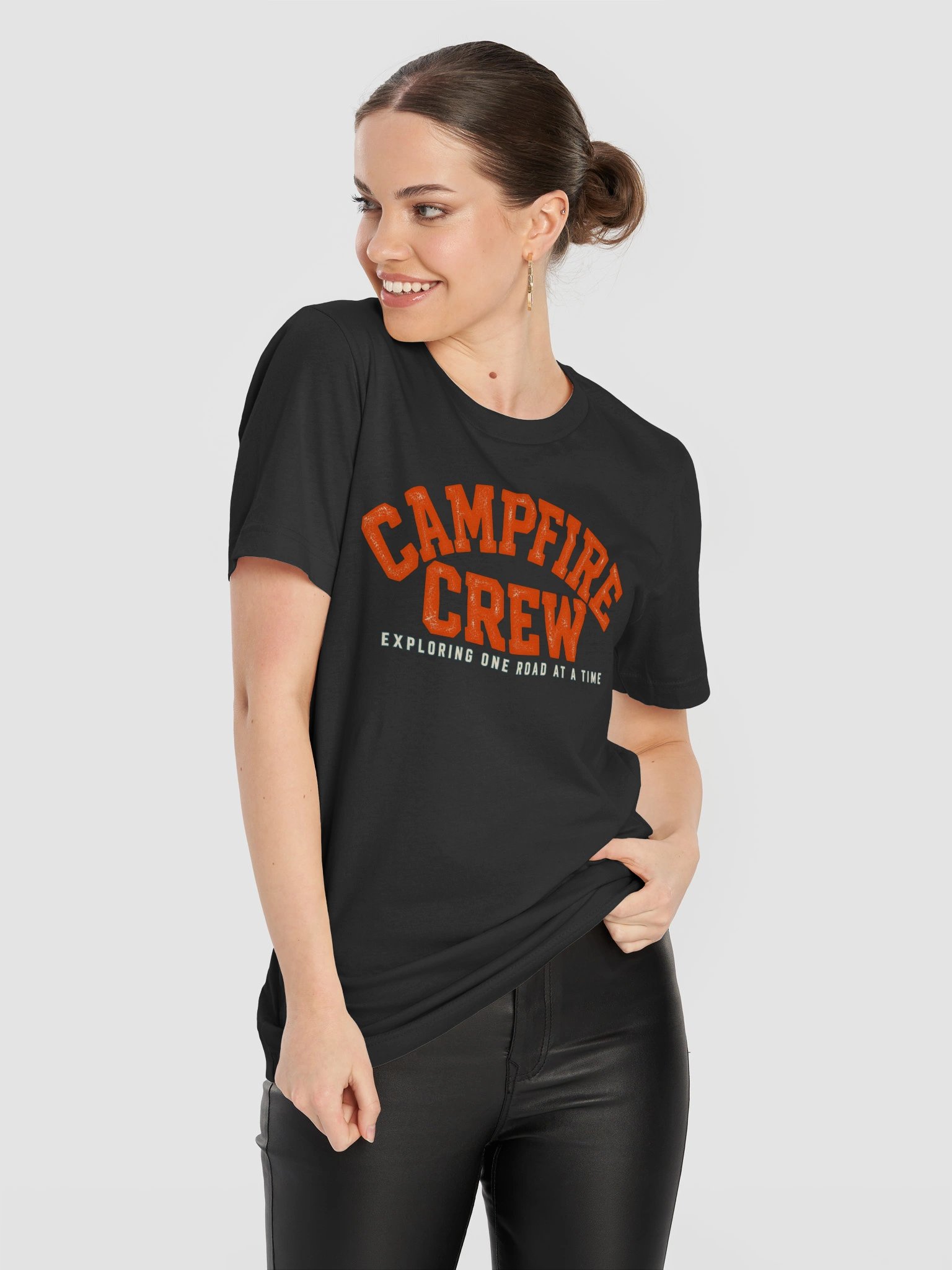 Campfire Crew Tee | Vintage Black product image (11)