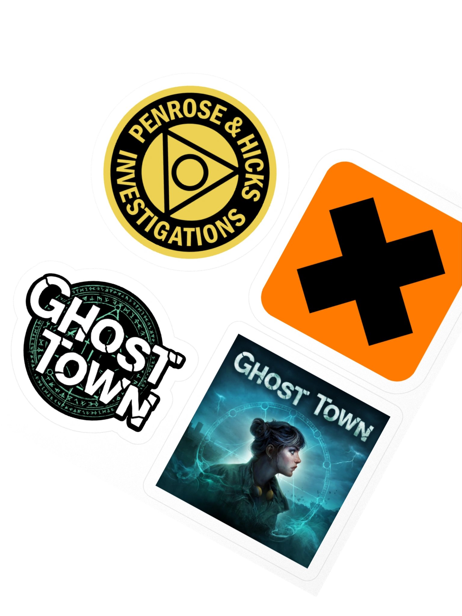 Ghost Town - Sticker Sheet product image (2)