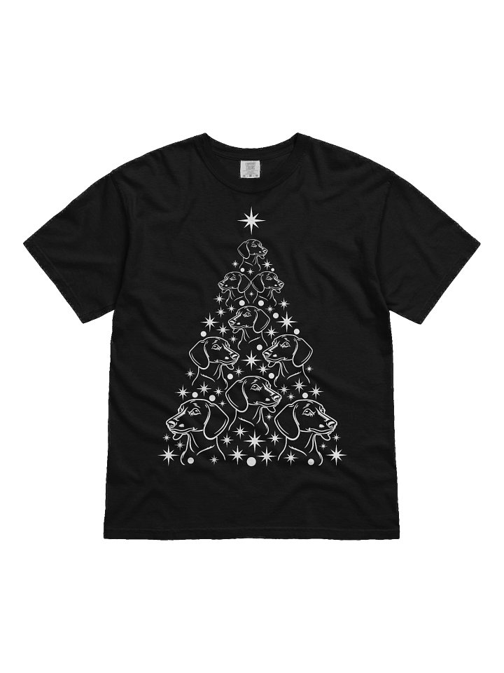 Dachshund Christmas Tree T-Shirt product image (2)