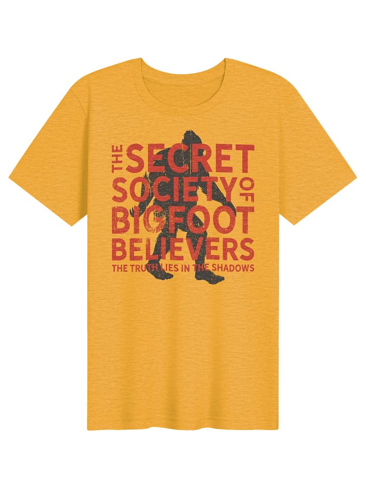 Secret Society of Bigfoot Believers T-Shirt product image (8)