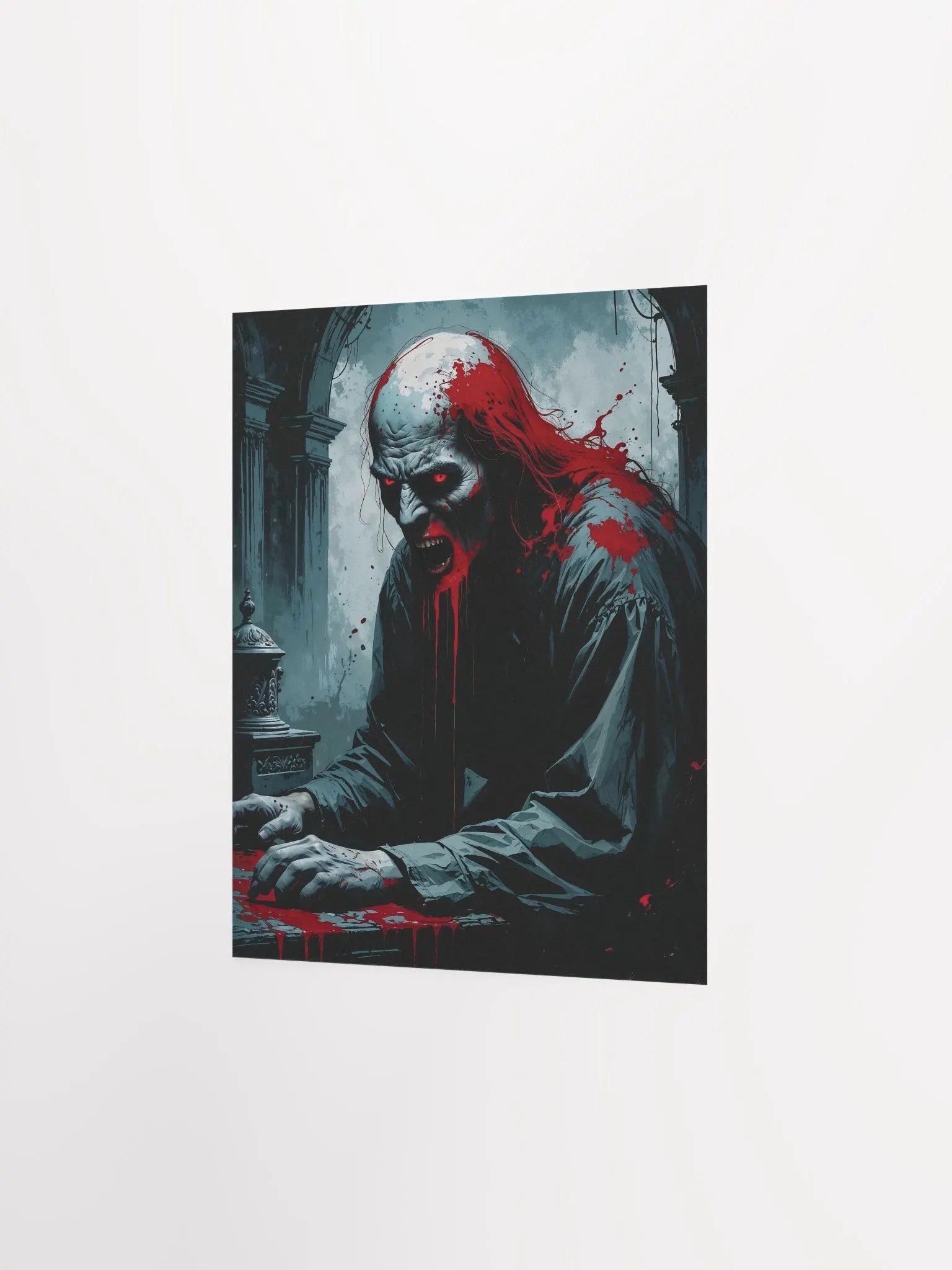 Bloodstained Wrath Matte Poster product image (10)