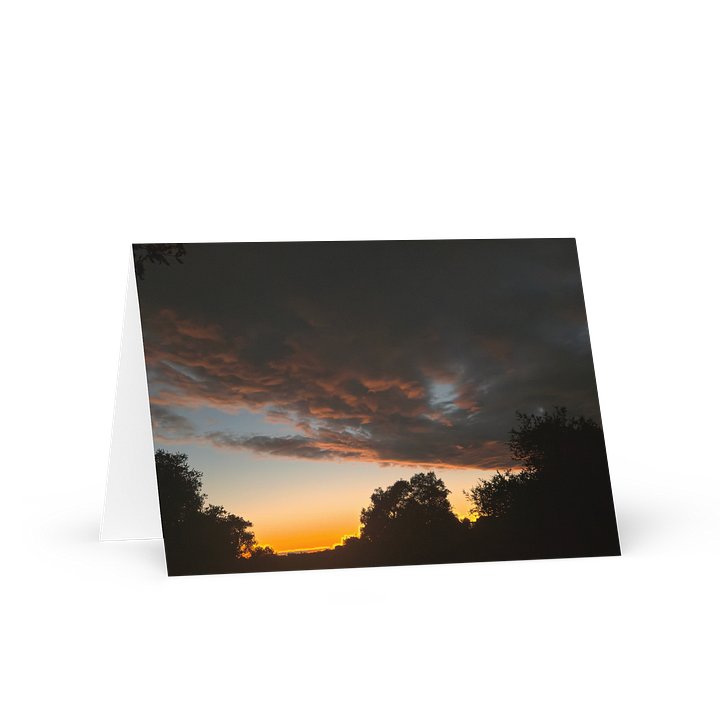Moody Sunset Greeting Card product image (1)