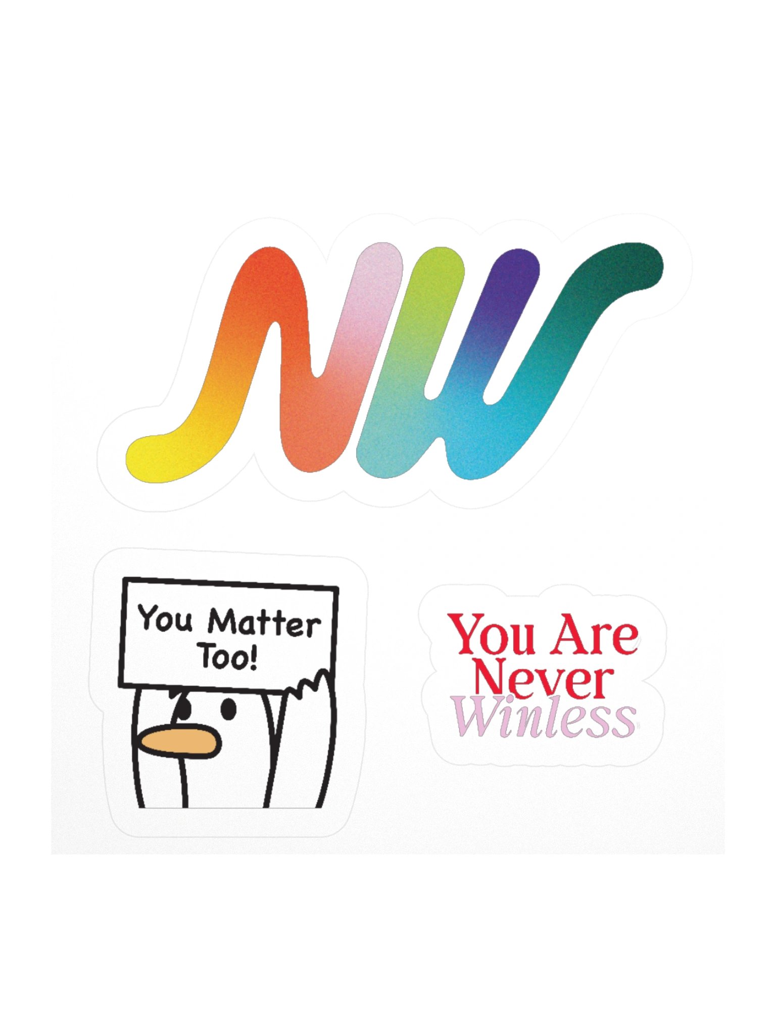 Never Winless Year 5 Sticker Sheet product image (1)