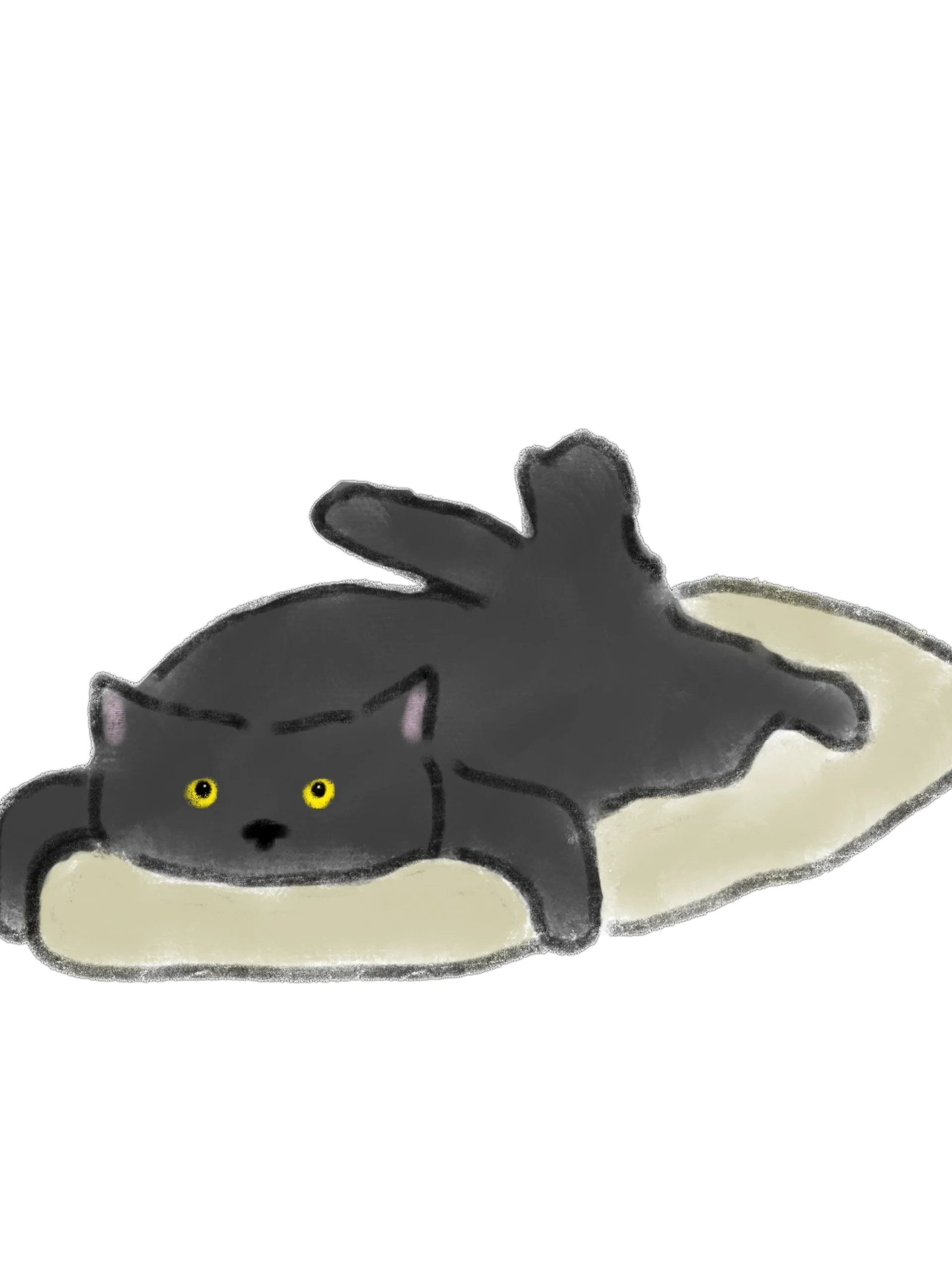 17 Hand-Drawn Cat PNG Clipart Bundle product image (5)