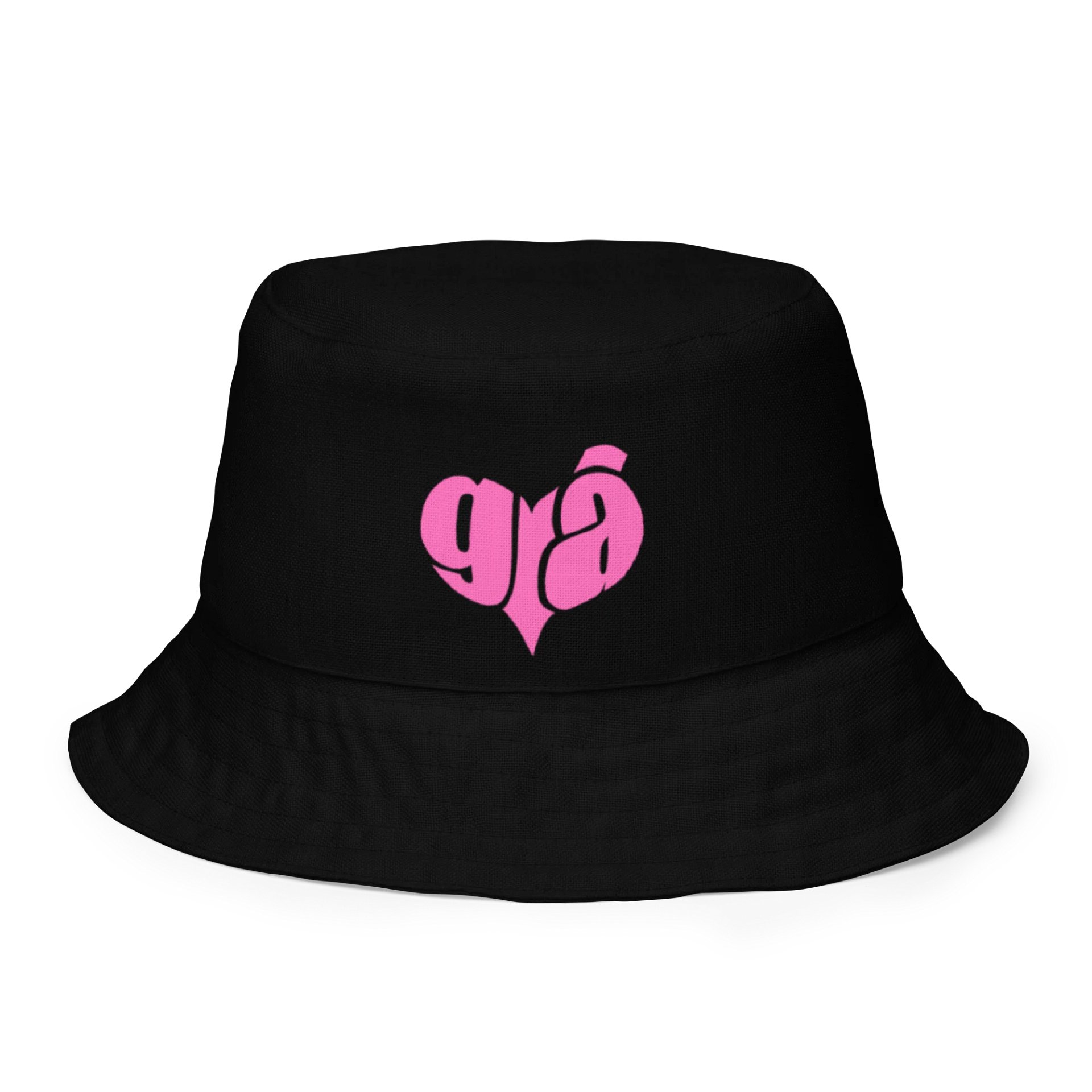 Grá Meaning Love 🩷 Reversible Bucket Hat in Irish / Gaeilge / Gaelic product image (1)