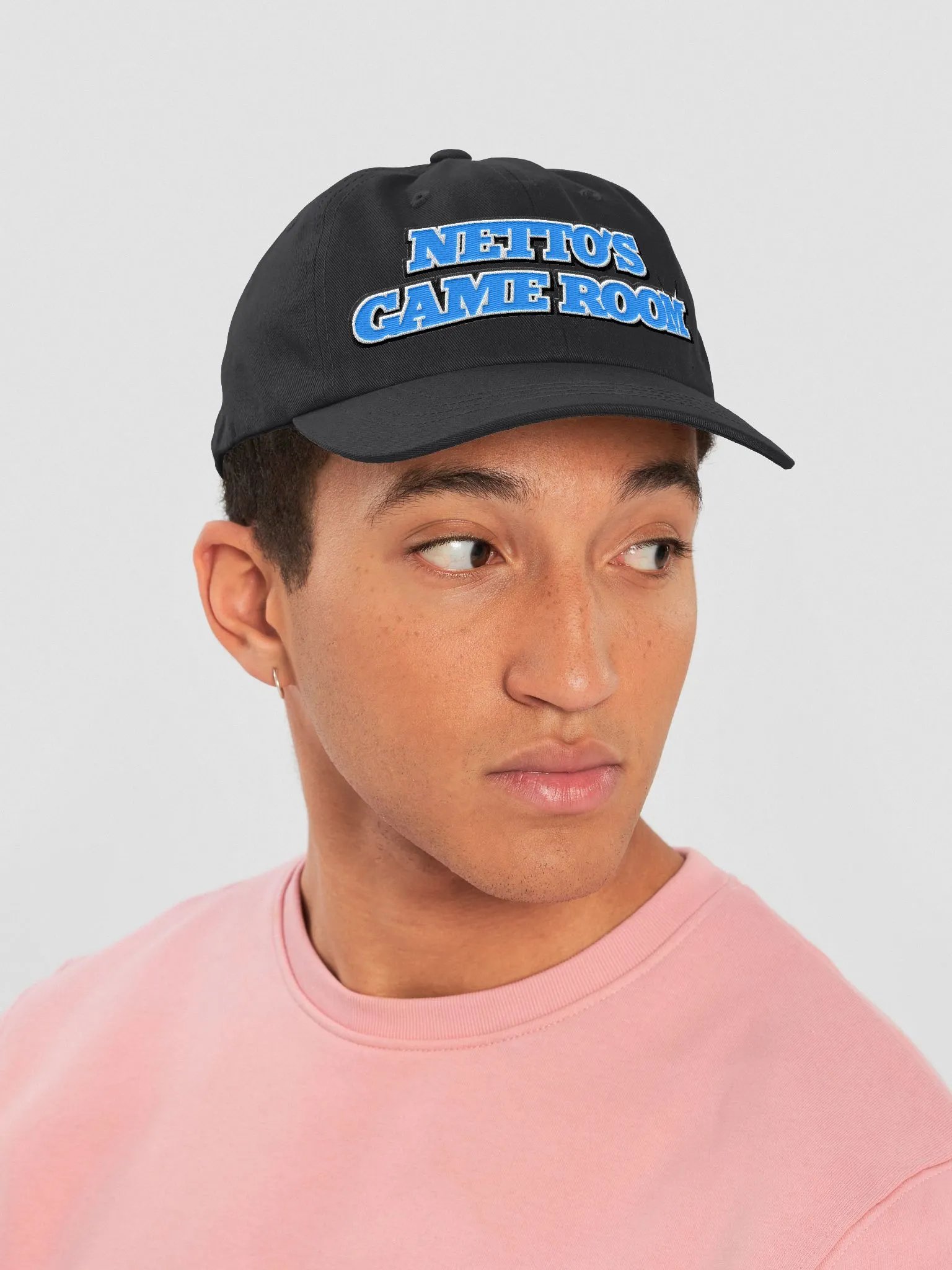 Netto's Game Room Cap - Yupoong Classic (Black) product image (6)