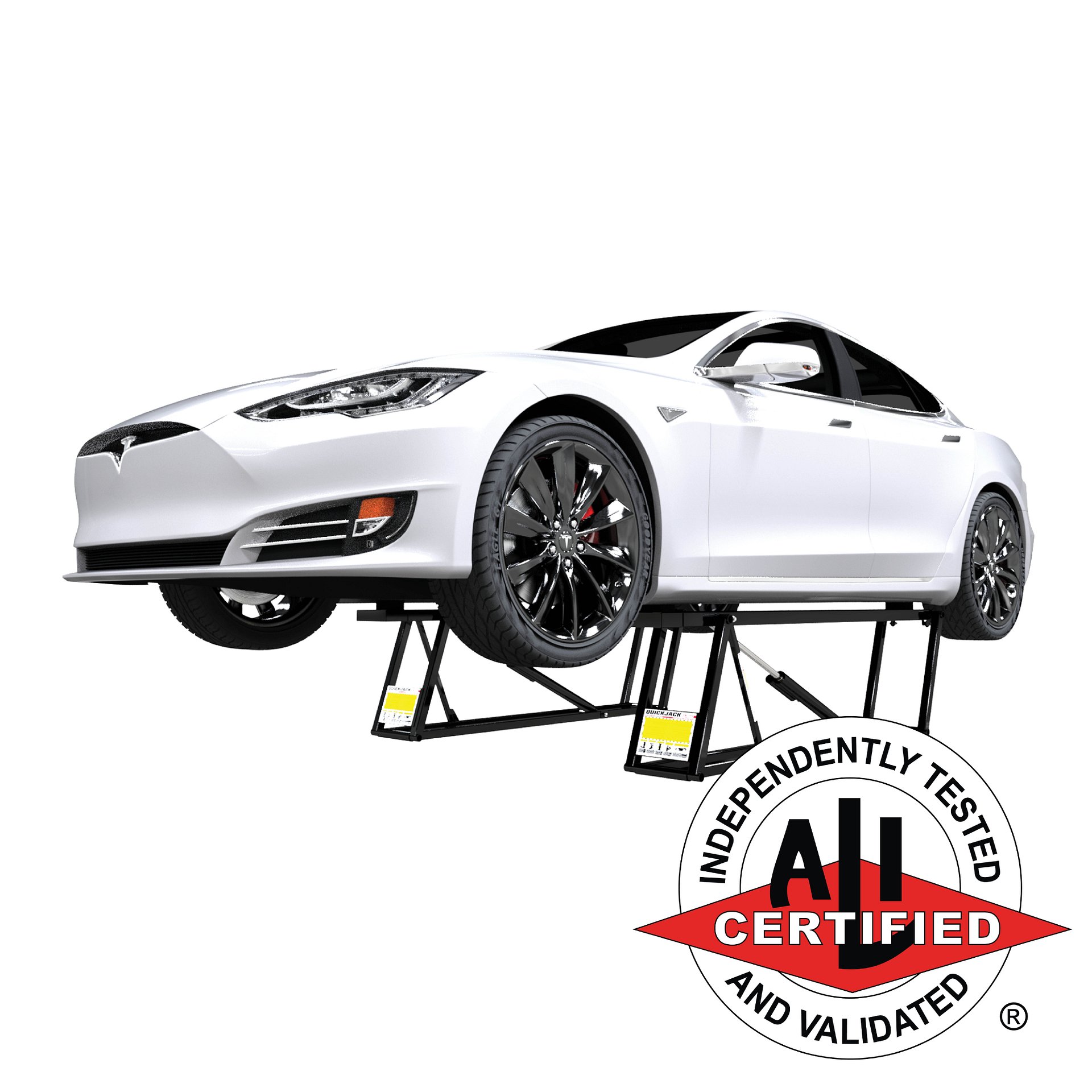 QuickJack 6000ELX Super-Long Portable Car Lift - 6,000-Lb Capacity product image (1)