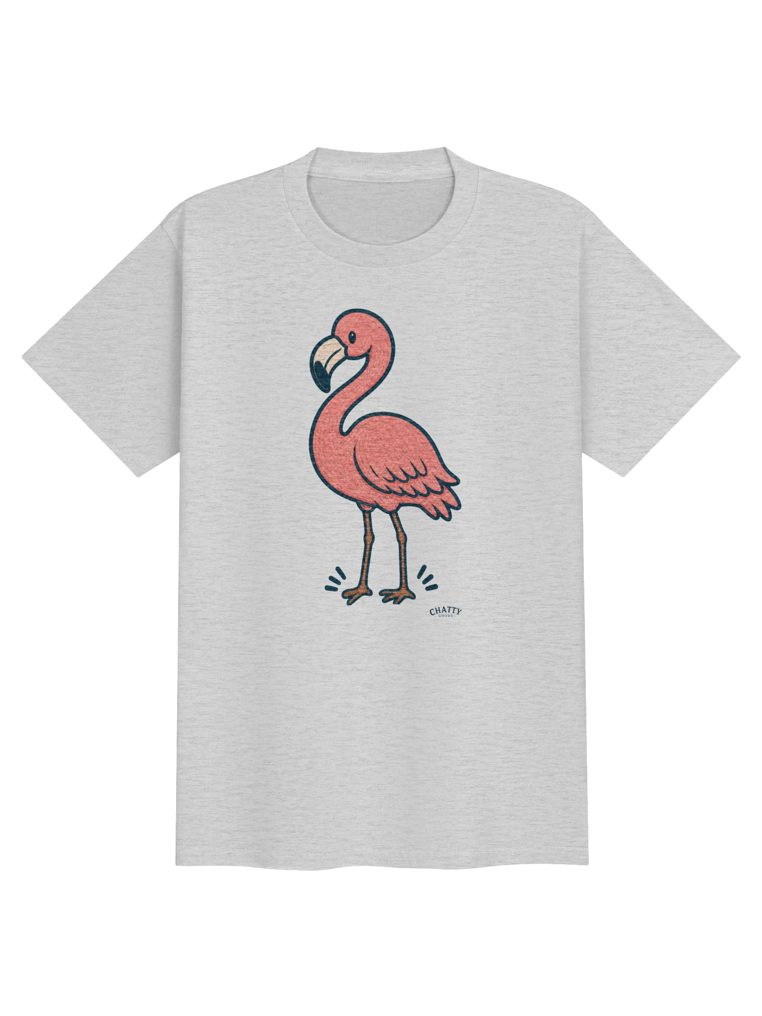 Chatty Flamingo Doodle Tee | Chatty Kids Collection product image (13)