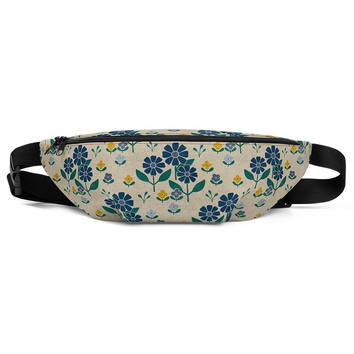 Country Retro Flour Sack Flowers Fanny Pack product image (1)