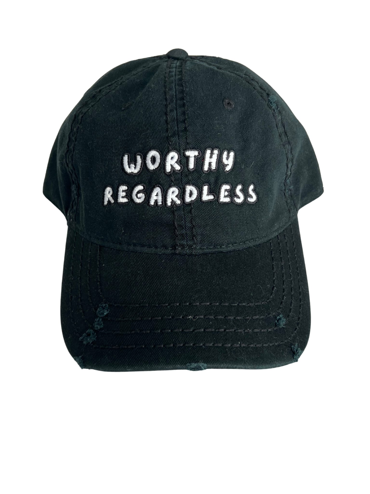 Worthy Regardless Distressed Hat product image (2)