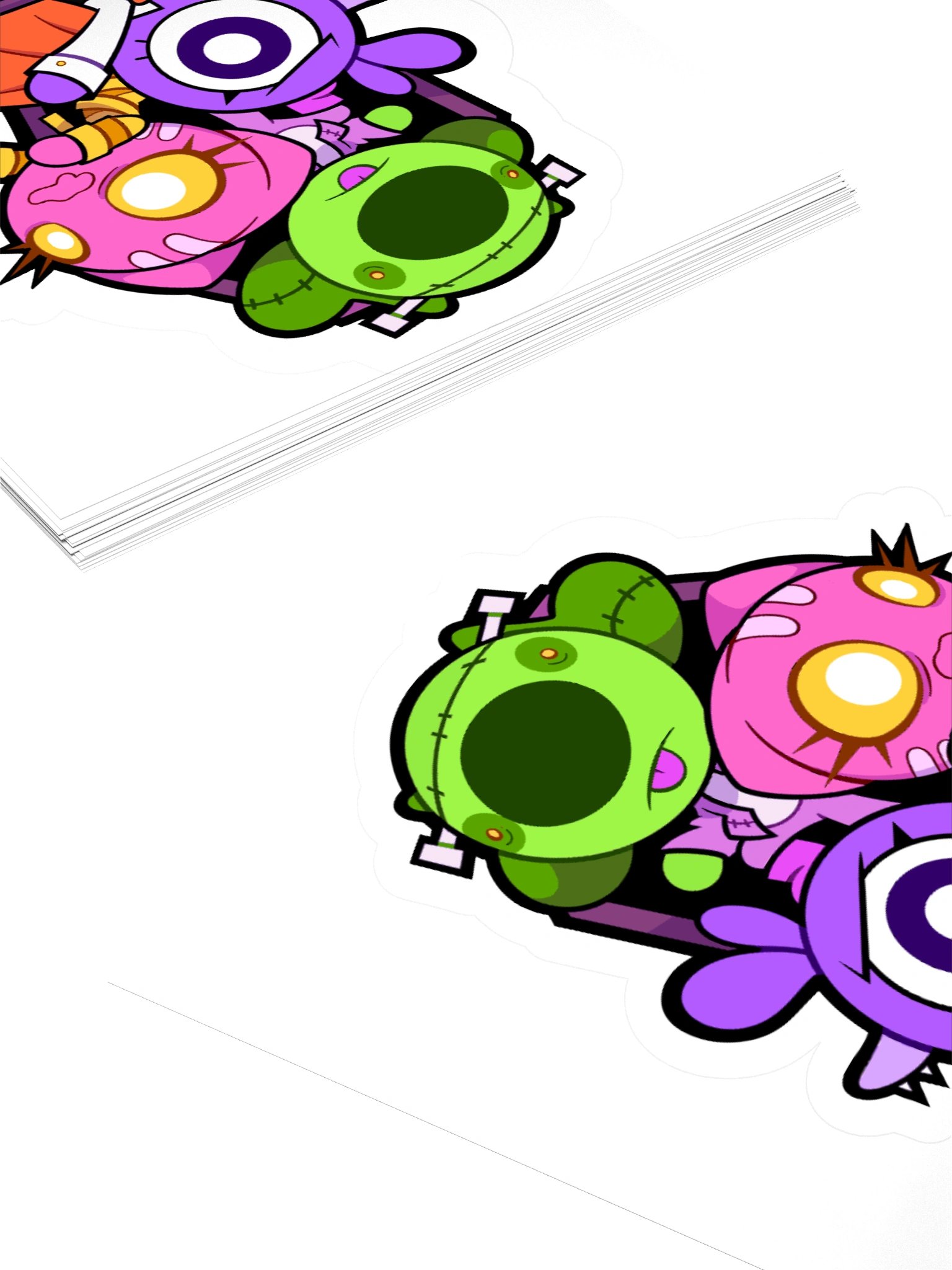 SPOOKY CAT BIRD DOG Sticker product image (11)